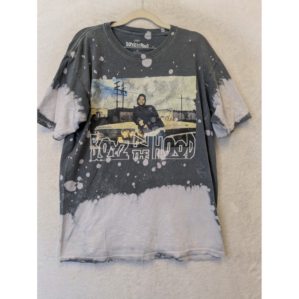 Philcos Boyz N The Hood T-Shirt Men's M‎ Gray Bleach Wash Ice Cube Graphic Tee